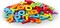 Magnetic Letters for Classroom Alphabet Letters Kit with Double Side - White